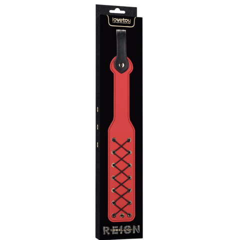 Lovetoy 15 Inches Rebellion Reign Bondage Rope Paddle - Paddles And Slappers