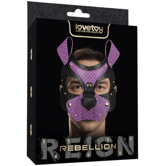Lovetoy Wicked Pup Play Durable Bondage Mask Masks And Blindfolds