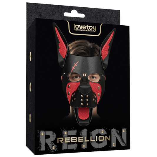 Lovetoy Scarred Alpha Pup Fetish Play Mask Masks And Blindfolds