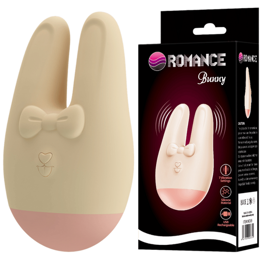Baile Bunny Rechargeable Silicone Clitoral Vibrator - Clit Ticklers and Pulsators