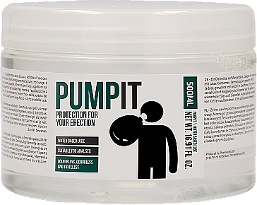 Shots Toys Pump It Protection For Your Erection Lubricant 500ml - Water Based Lubes