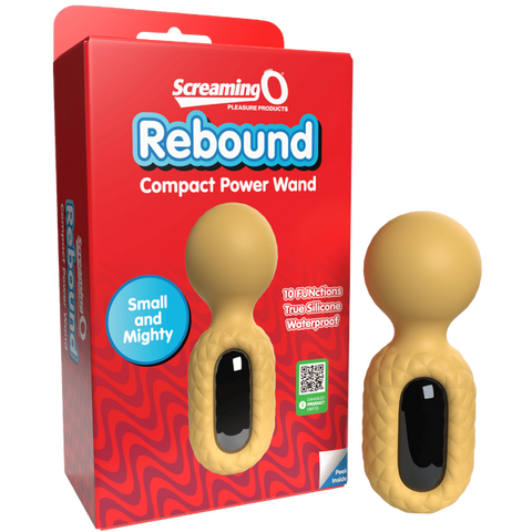 Screaming O Cuties Rebound Compact Power Wand Massager - Body Wands