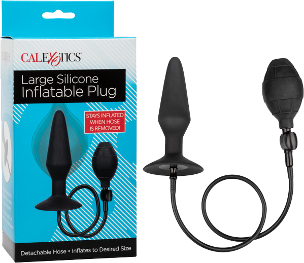 California Exotics Silicone Inflatable Butt Plug Large Butt Plugs