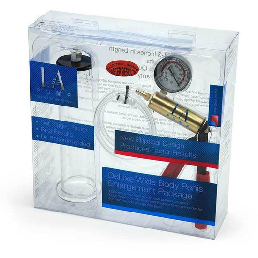 LA Pump Premium Wide Body Kit 9 Inch Penis Pumps And Stretchers