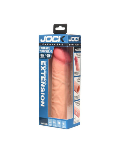 Curve Toys JOCK Enhancers 1.5 Inch Silicone Penis Sleeve