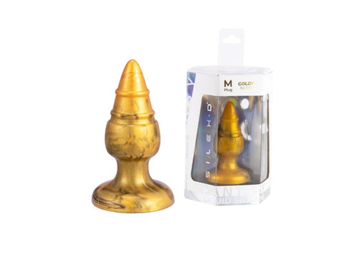 Slixed Goldy Fantasy Liquid Silicone Anal Plug