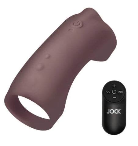 Curve Toys JOCK Vibrating Silicone Penis Sleeve