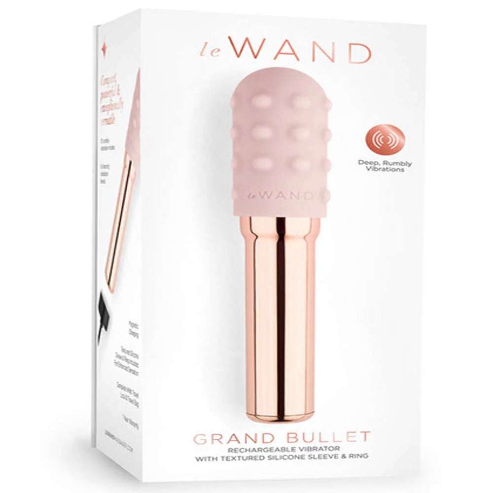 Le Wand Chrome Grand Bullet - Bullet Vibrators