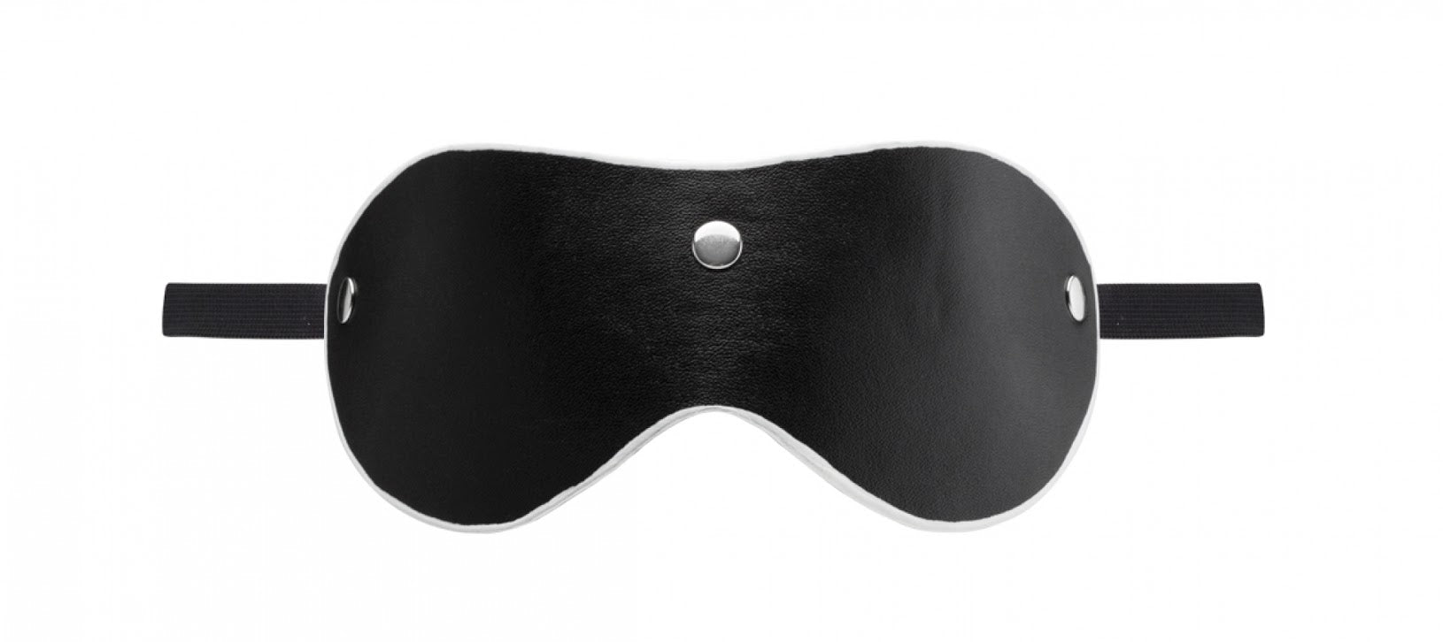 Bad Romance Leather Eye Mask with Elastic Strap Masks And Blindfolds