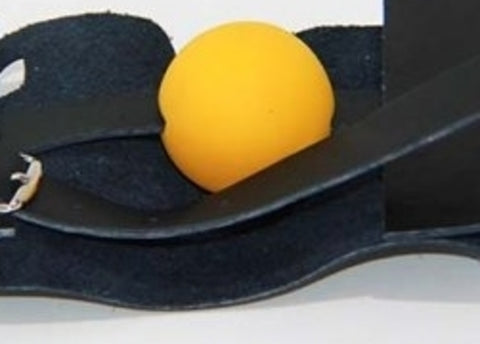 Leather Muzzle with Ball Gag - Bondage Gags and Bits