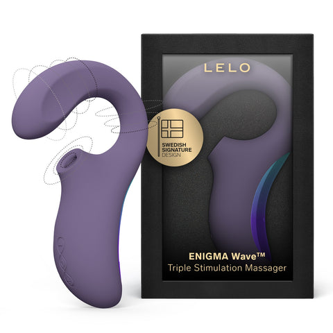 Lelo Enigma Wave Dual Stimulating Suction Vibrator - Personal Massagers