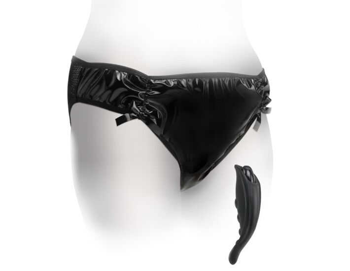 Fetish Fantasy Elite Plus-Size Vibrating Panty Massager Strap On Sextoys