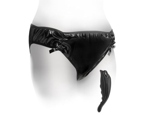 Fetish Fantasy Elite Plus-Size Vibrating Panty Massager - Strap On Sextoys