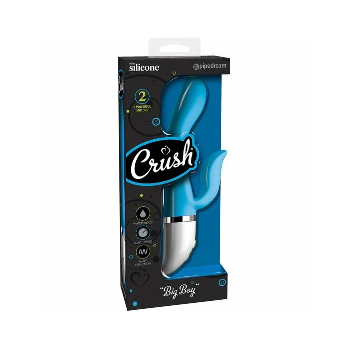 Pipedream Crush Big Boy Silicone Rabbit Vibrator Rabbit Vibrators