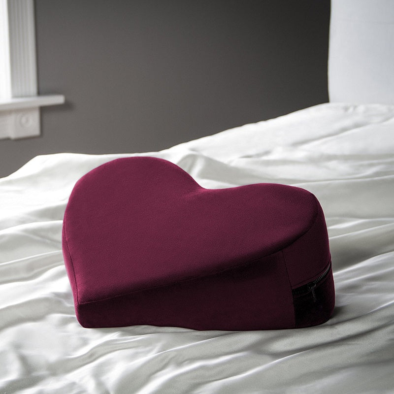 Liberator Heart Wedge Merlot Sex Furniture