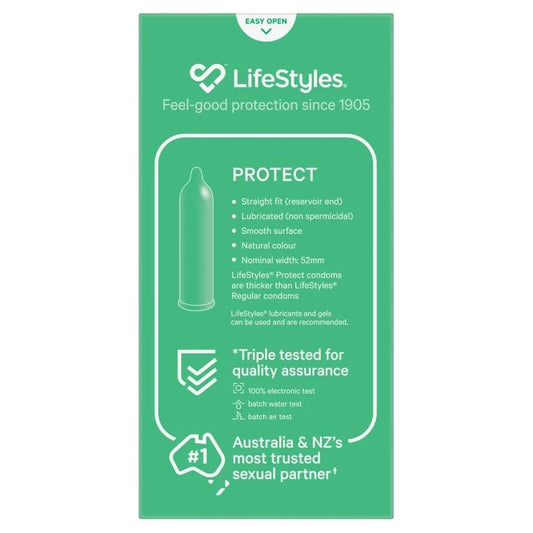 LIFESTYLES PROTECT CONDOMS 10 PACK - Condoms