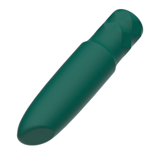 Full Circle lil Baby Rechargeable Silicone Bullet Vibrator Green Bullet Vibrators