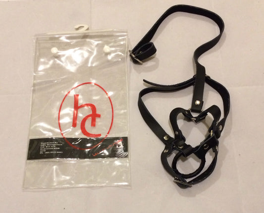 Literotica O Ring Gag Open Mouth Gag Light PVC - Bondage Gags and Bits