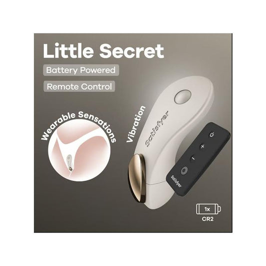 Little Secret Remote Control Panty Vibrator by Satisfyer