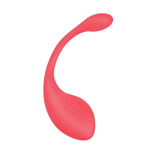 Xgen Products Love Distance RANGE Rechargeable Love Egg with App Contol Coral - Love Eggs and Kegel Exercisers