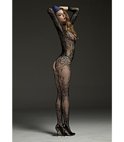 Rimes Salute Womens Body Stocking by Love In Leather