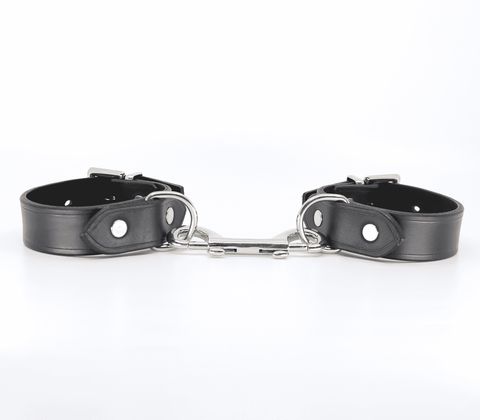 Love In Leather Unlined Leather Ankle Restraints - Cuffs And Restraints