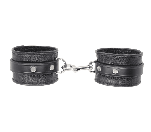 Love In Leather Soft Grained Leather Ankle Restraints Default Title Cuffs And Restraints