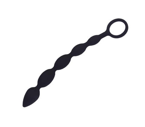 Love In Leather Medical Grade Silicone Anal Beads - Anal Beads and Balls