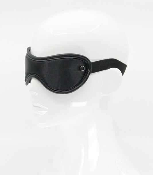 Love In Leather Bright and Silky Satin Blindfold - Masks And Blindfolds