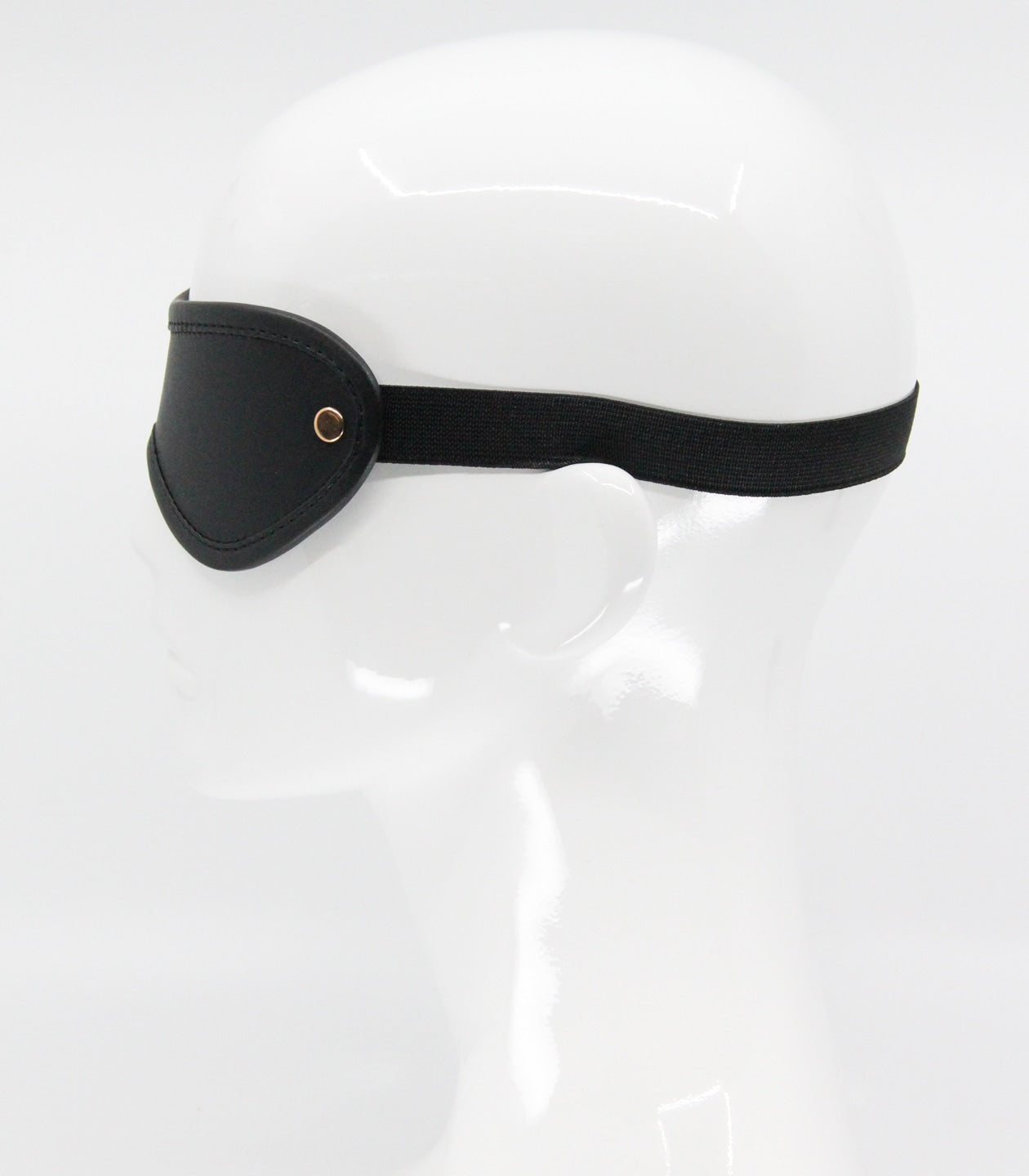 Love In Leather Blindfold with Coloured Hardware Masks And Blindfolds