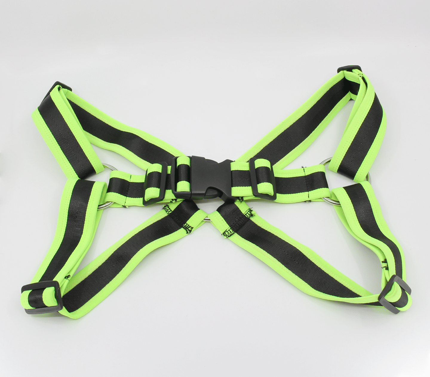 Berlin Baby Nylon Webbing Half Body Brace Green His Fetish