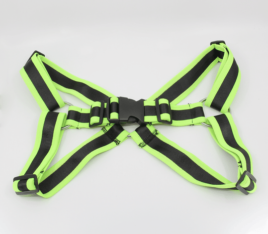 Berlin Baby Nylon Webbing Half Body Brace Green His Fetish