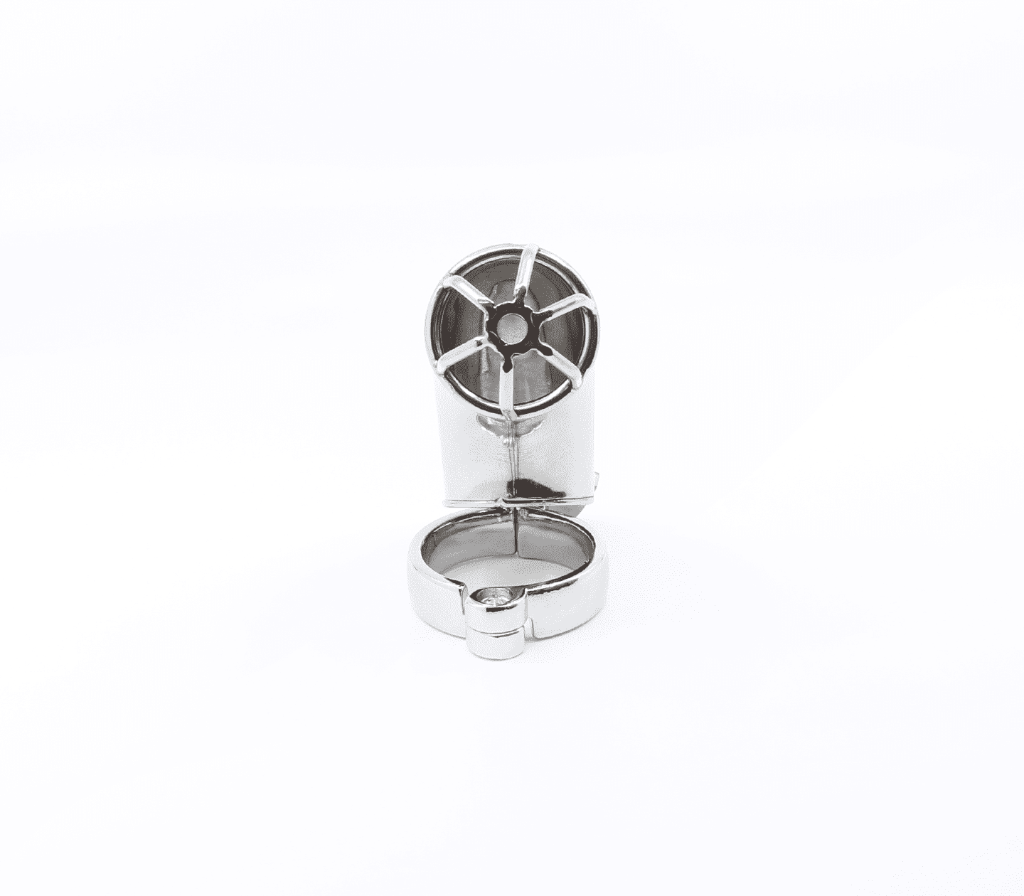 Love In Leather The Hannibal Male Chastity Cock Cage 45mm Male Chastity