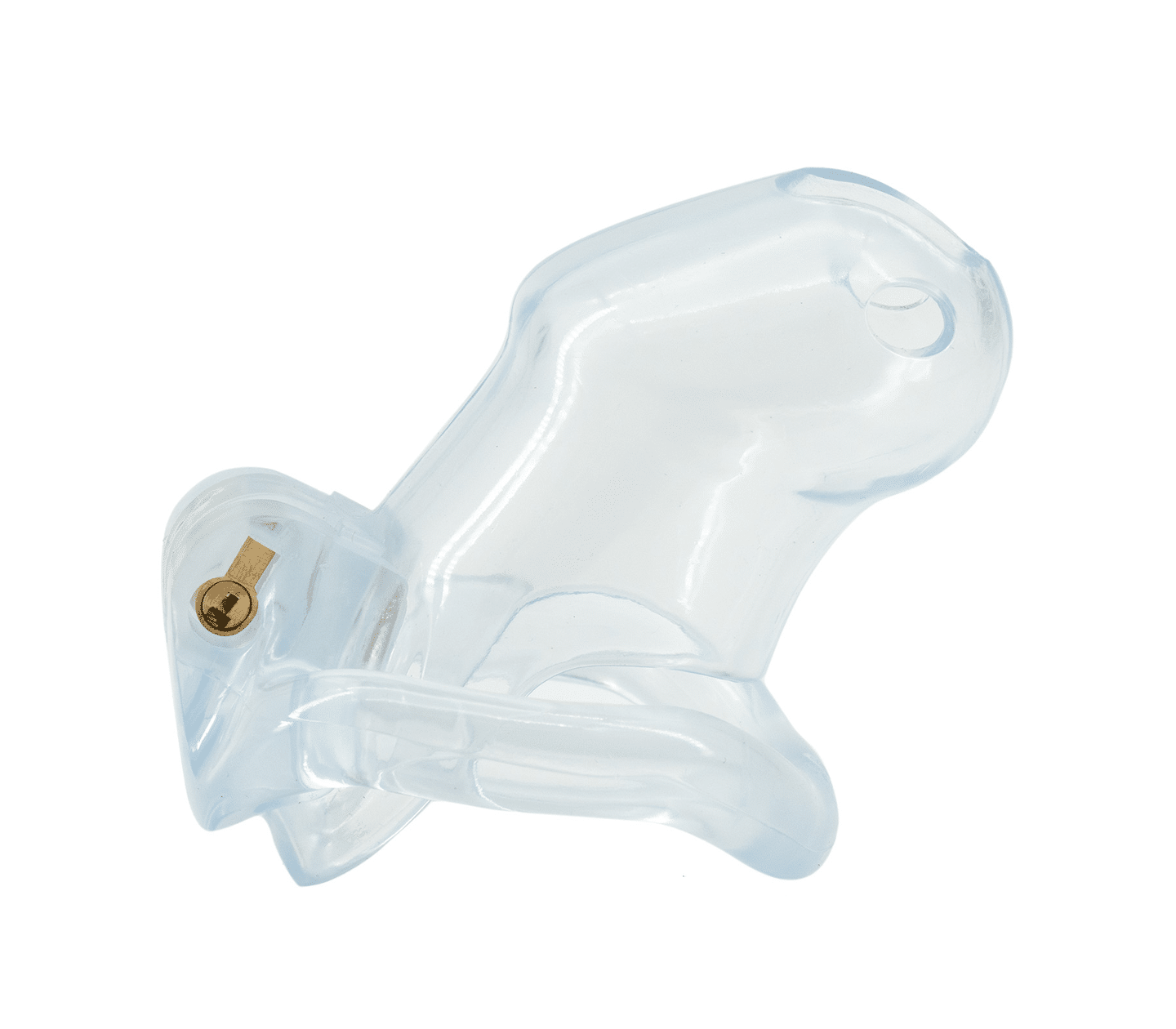 Love In Leather Resin Male Chastity Cock Cage Clear Male Chastity