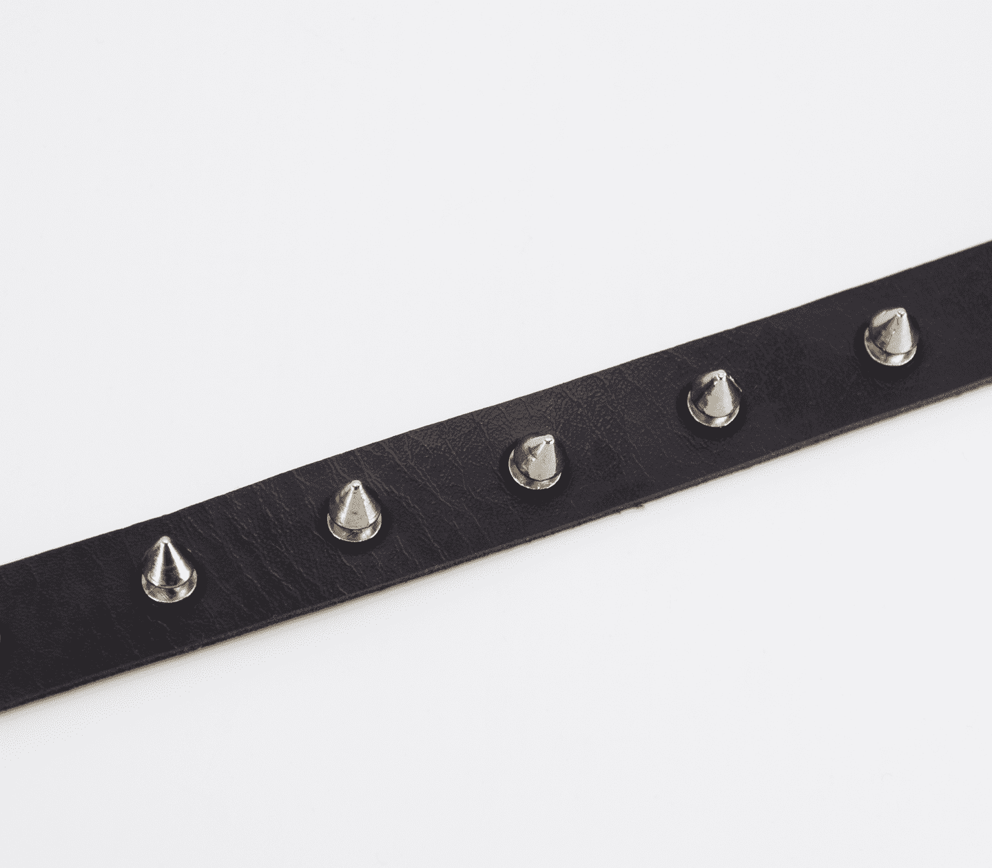 Love In Leather Spiked Faux Leather BDSM Choker Collars and Leads