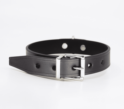 Love In Leather Unlined Italian Leather BDSM Collar - Collars and Leads