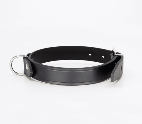 Love In Leather Unlined Italian Leather BDSM Collar - Collars and Leads
