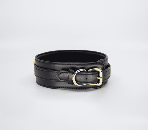 Love In Leather Premium Faux Leather Collar & Leads - Collars and Leads