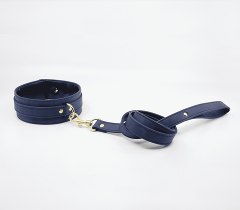 Love In Leather Premium Faux Leather Collar & Leads - Collars and Leads