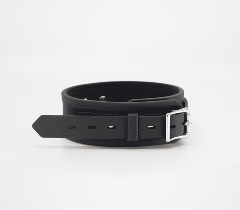Love In Leather Premium Silicone Collar & Lead Set - Collars and Leads