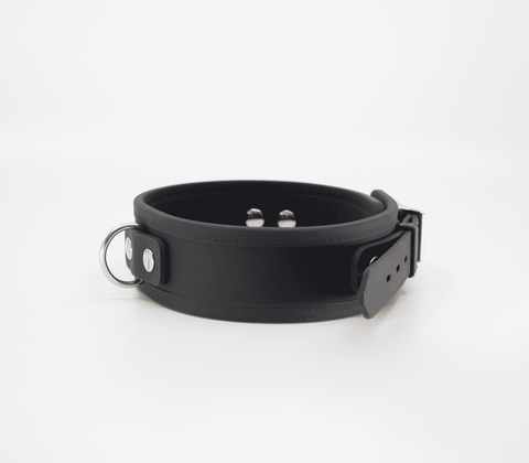 Love In Leather Premium Silicone Collar & Lead Set - Collars and Leads