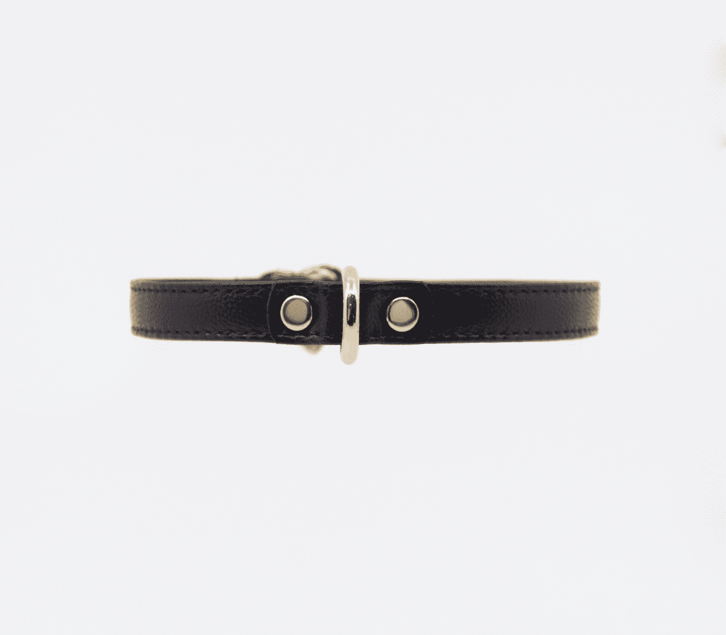 Love In Leather Heart Buckle Bondage Leather Collar Collars and Leads