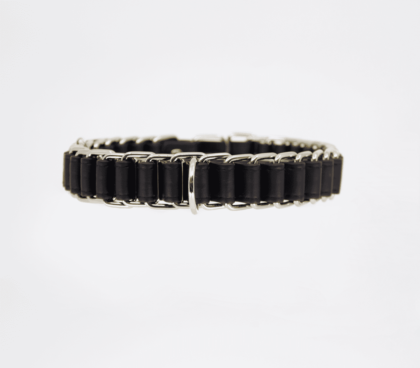 Love In Leather Chain Link Bondage Collar and Lead Collars and Leads