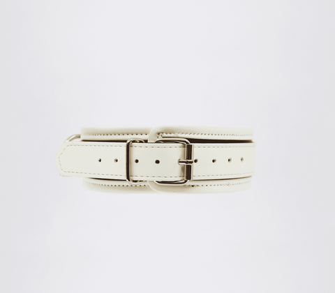 Love In Leather Glow in the Dark Collar & Lead Set - Collars and Leads