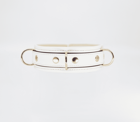 Love In Leather Glow in the Dark Collar & Lead Set - Collars and Leads