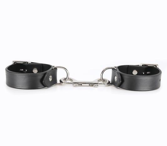 Love In Leather Unlined Leather Wrist Restraints - Cuffs And Restraints