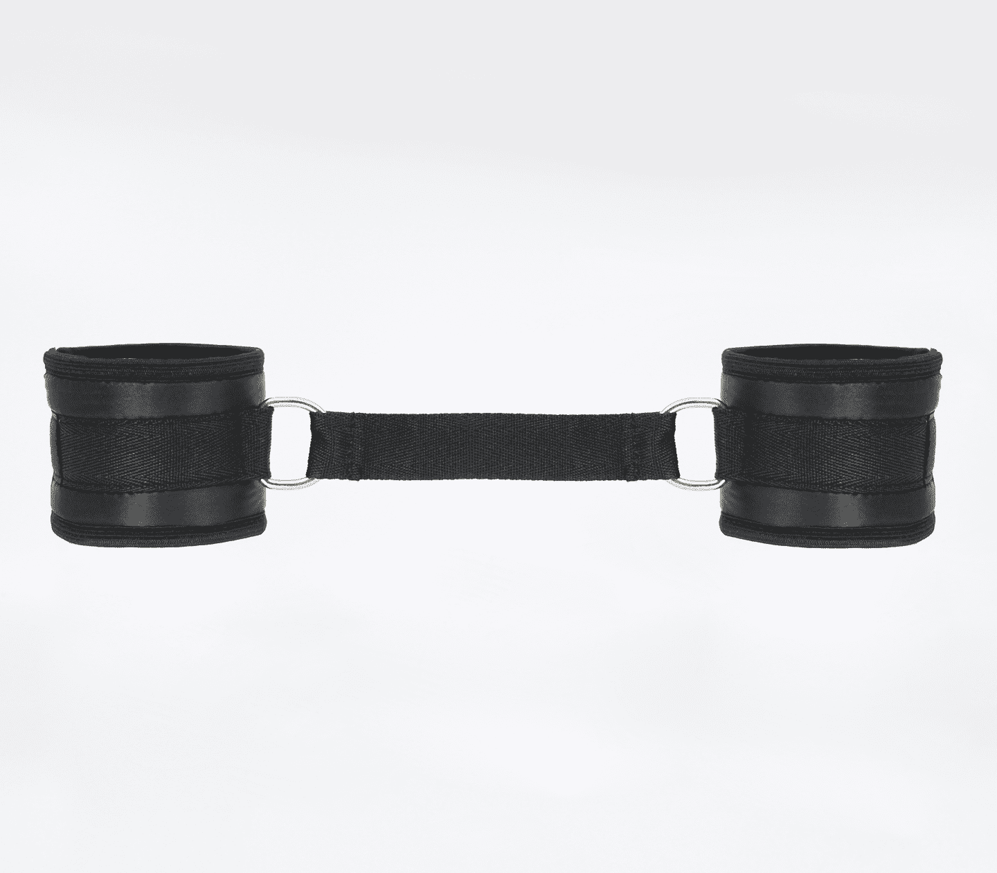 Love In Leather Bright and Soft Satin Wrist Cuffs Cuffs And Restraints