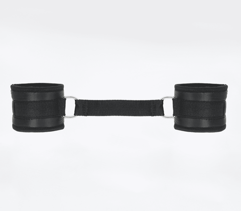 Love In Leather Bright and Soft Satin Wrist Cuffs - Cuffs And Restraints