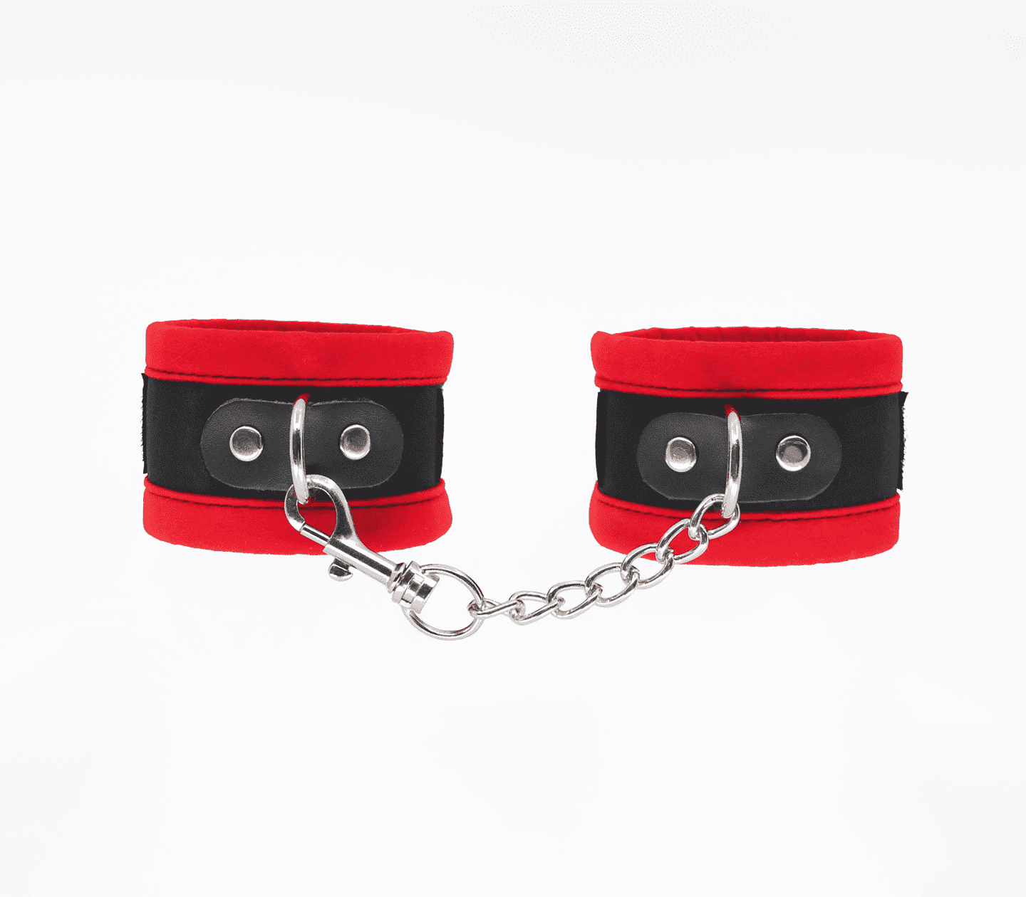 Love In Leather Lightly Padded Velveteen Hand Cuffs Cuffs And Restraints
