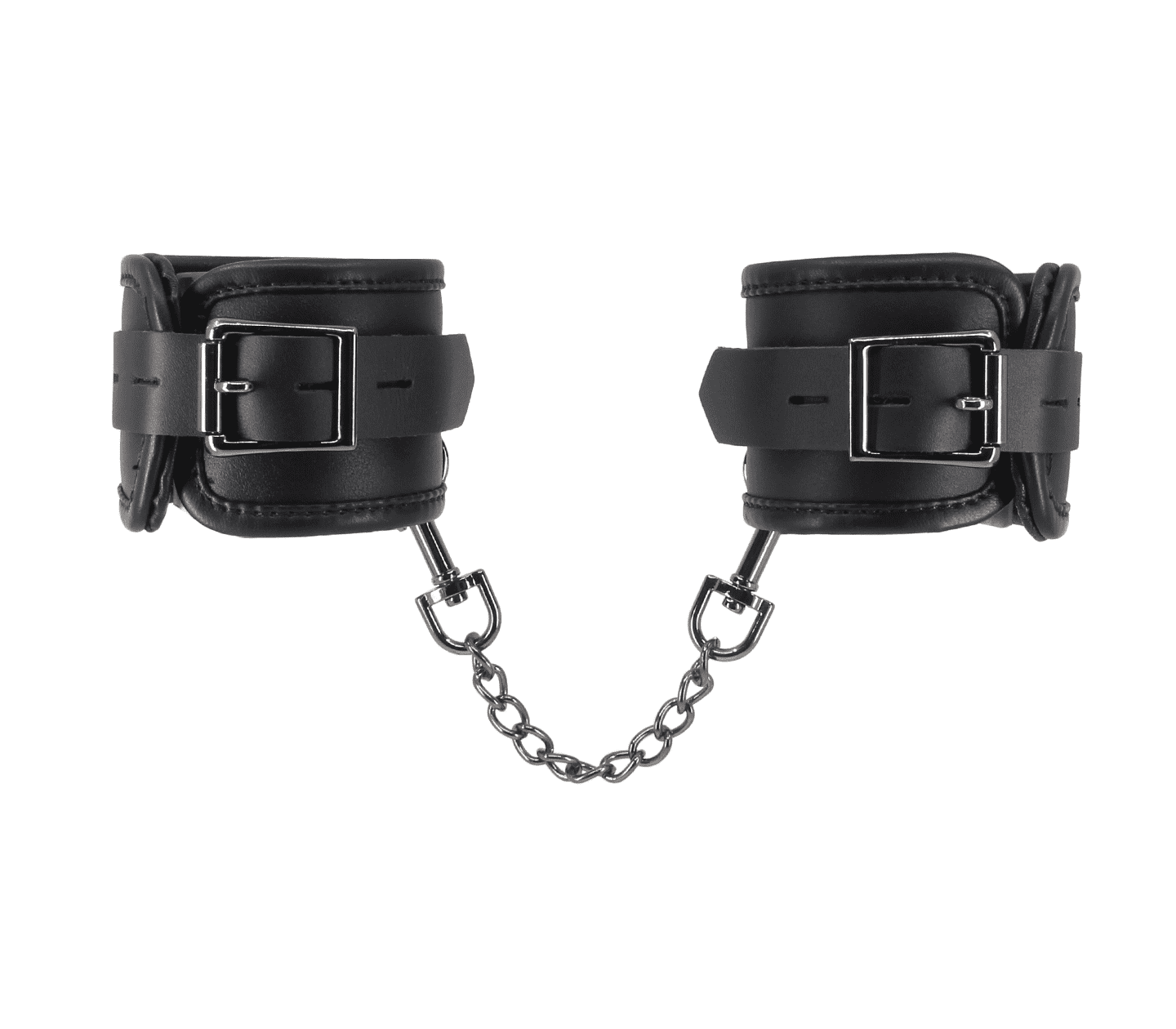 Love In Leather BDSM Hand Cuffs With Coloured Hardware Cuffs And Restraints